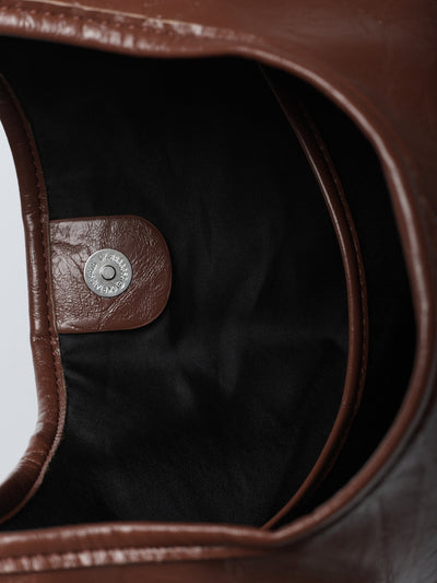 Tilde | Distressed læder tote