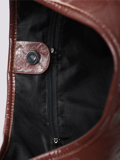 Tilde | Distressed læder tote