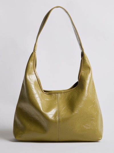 Tilde | Distressed læder tote