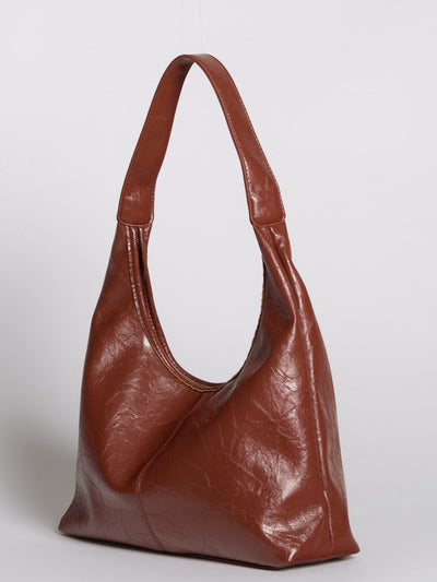 Tilde | Distressed læder tote