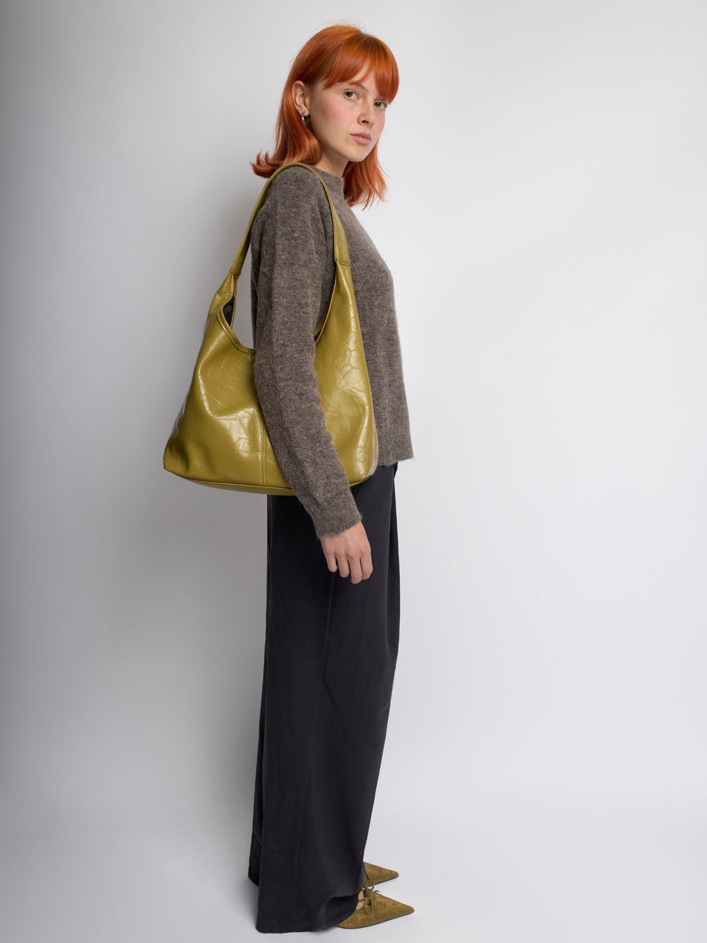 Tilde | Distressed læder tote