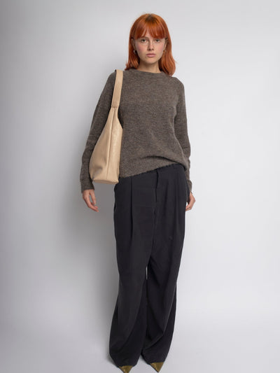 Tilde | Distressed læder tote