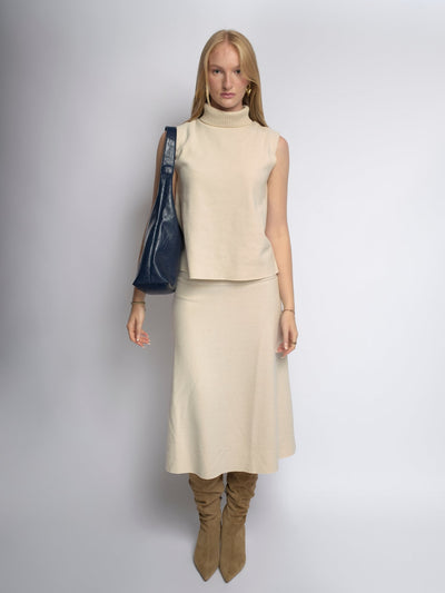 Tilde | Distressed læder tote