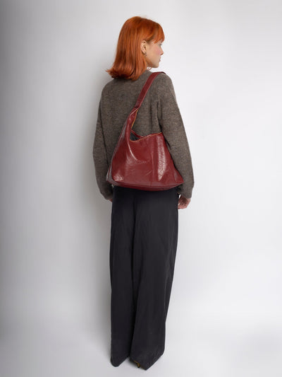 Tilde | Distressed læder tote
